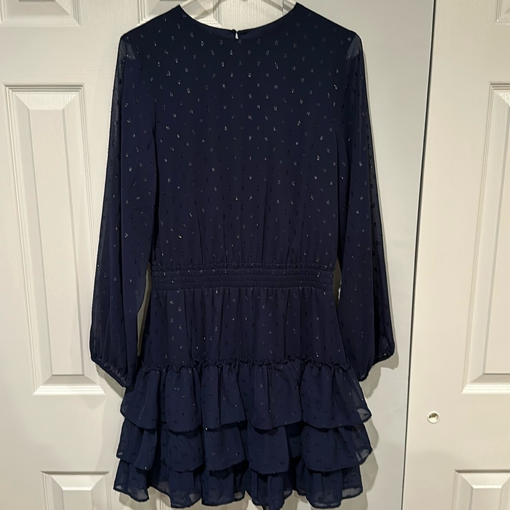 Express Navy Blue Dress